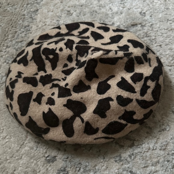 Brixton leopard beret - Picture 3 of 4